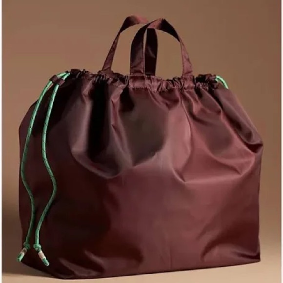 Clare V Handbags - Clare V Brown Nylon Tote Bag